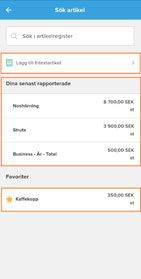 mobilapp tidrapportering 