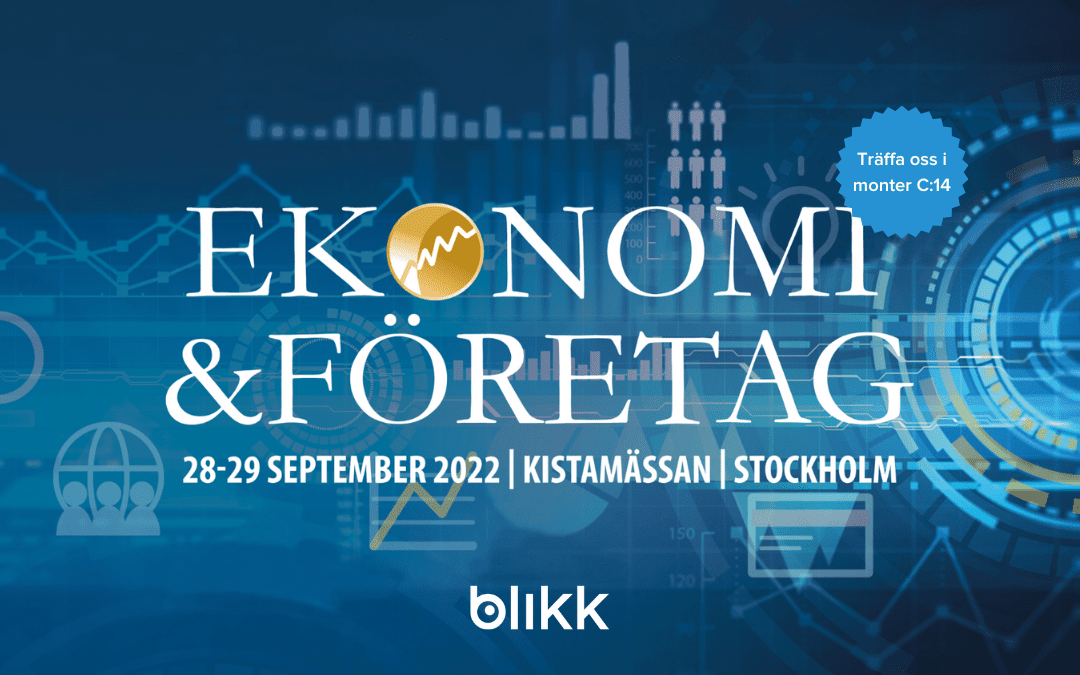 Träffa oss på mässan Ekonomi & Företag 2022