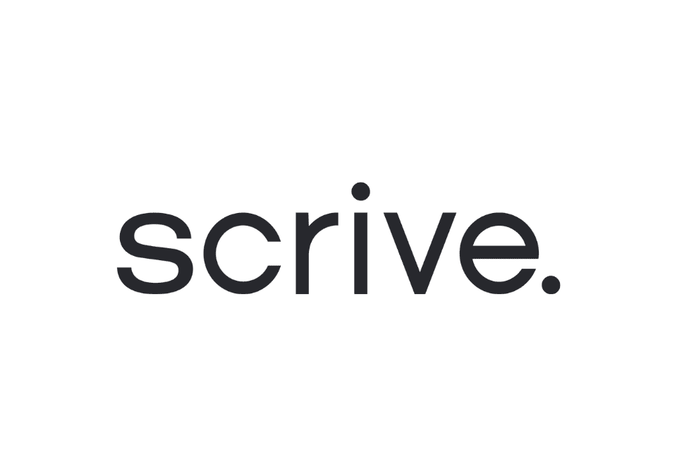 Scrive logotyp