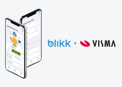 Nyhet: Nu kan du integrera Blikk med Visma Lön Smart